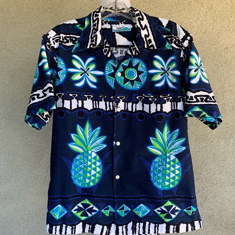 Penny's Hawaii Vintage ‘70s Barkcloth Aloha Shirt